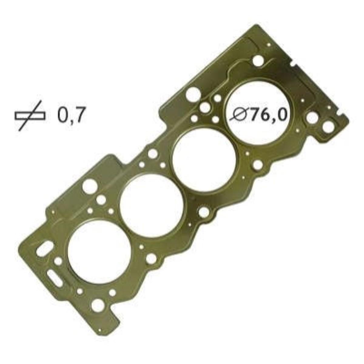 Junta Cabecote Peugeot 208 C3 1.5 8V Bastos 15159603Ml