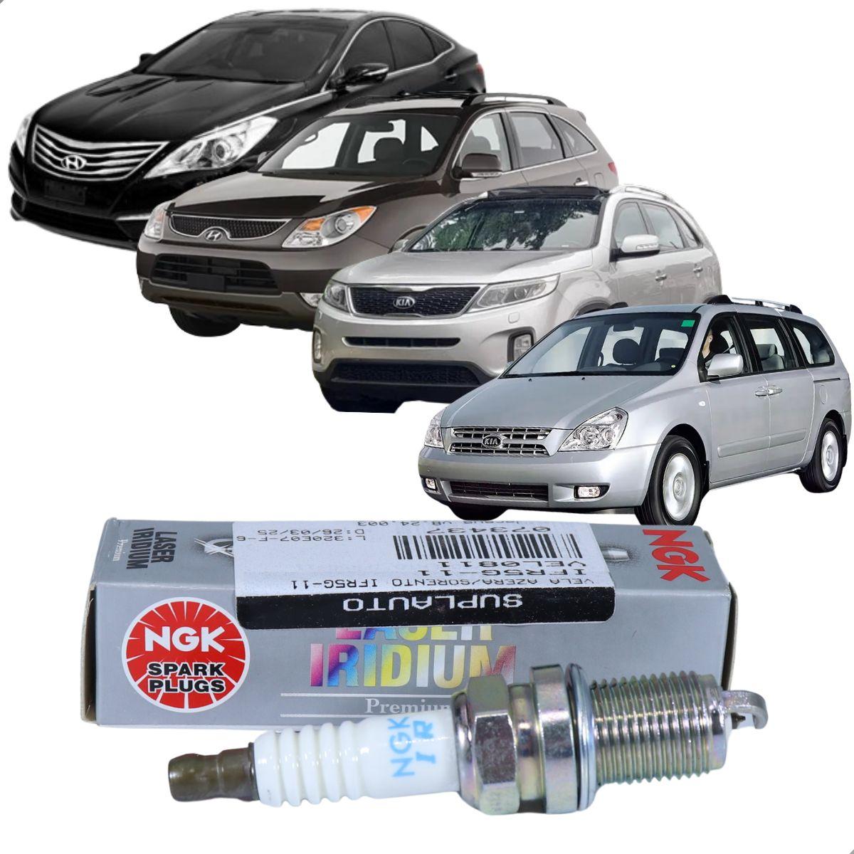 Vela Iridium Ngk Ifr5G-11 Azera 3.3 2007/2009 Ngk Ifr5G-11