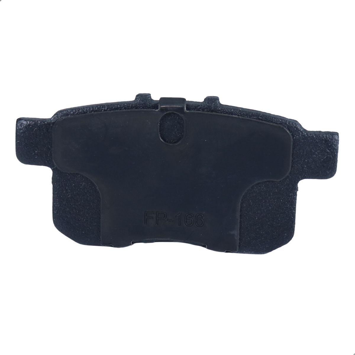 Pastilha De Freio Traseira Accord 2008 24V V6 Willtec Fp166