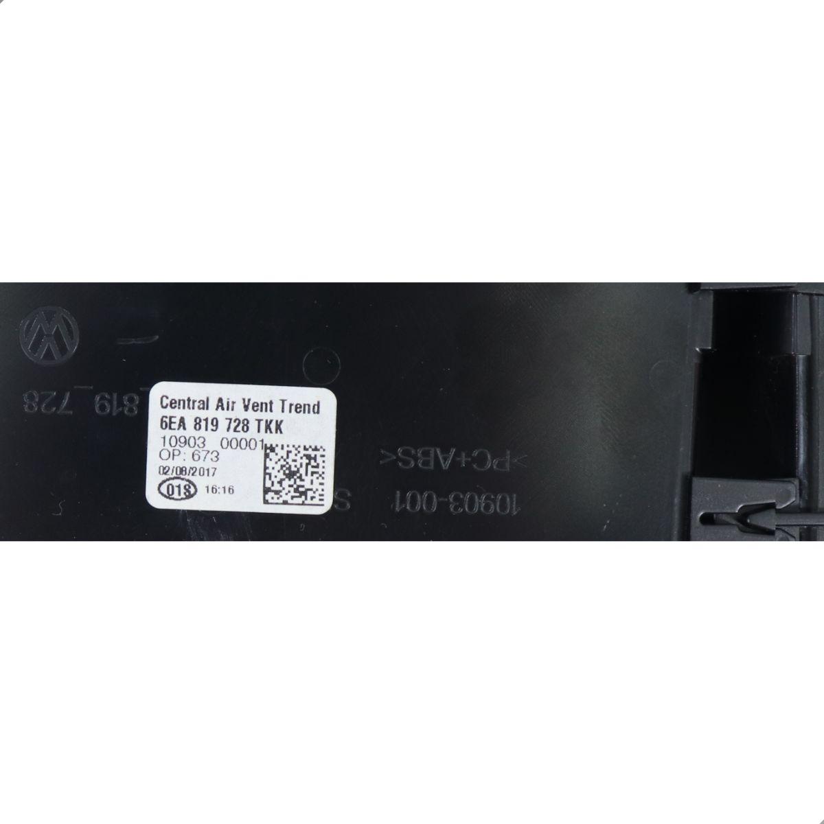 Difusor Ar Central Painel Vw Polo Virtus 2018/ Vw 6Ea819728
