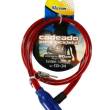 Cadeado Bike Flexivel 80Cm Com Duas Chaves Western Cd-34