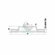 Disco De Freio March Versa Mds D921A
