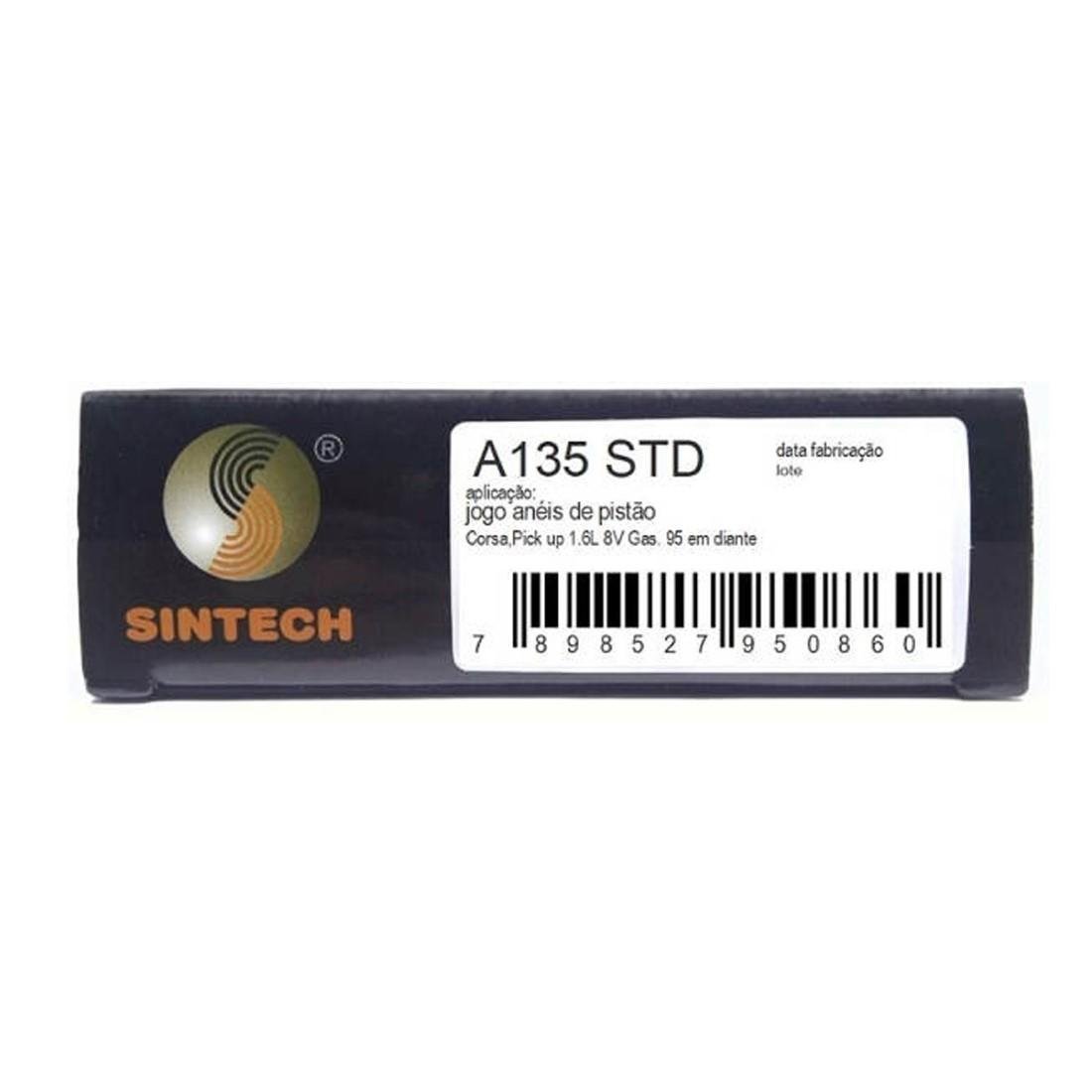 Anel Motor Corsa 1.6 8V Gasolina 1995/ Sintech A135/Std