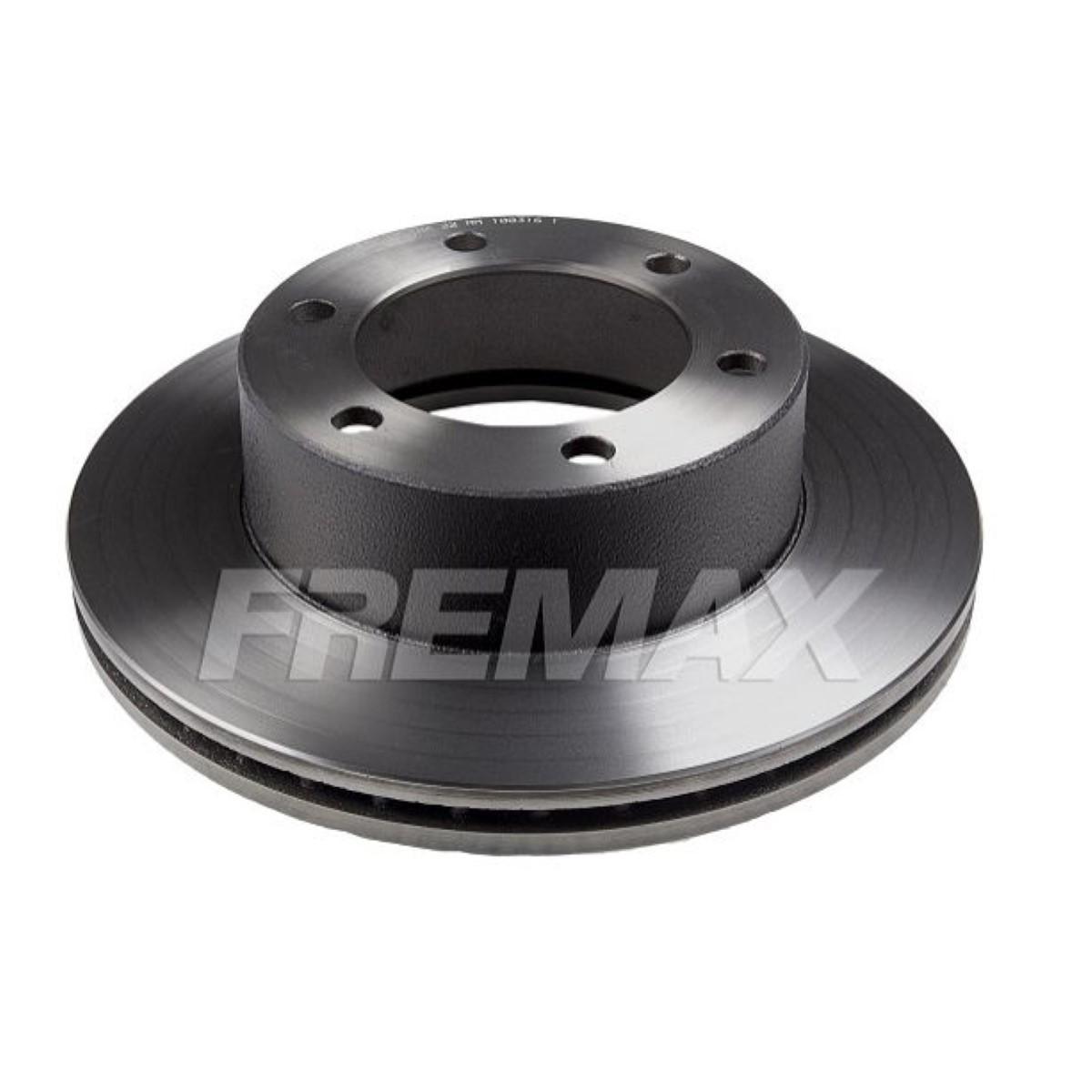 Disco De Freio Par Dianteiro Troller T4 Fremax Bd1025