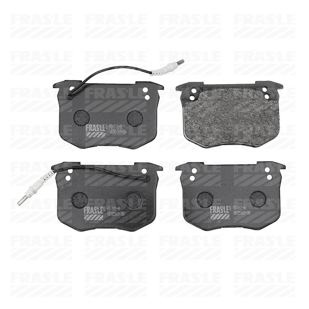 Pastilha De Freio Dianteira Peugeot 504 505 Pd312A Frasle