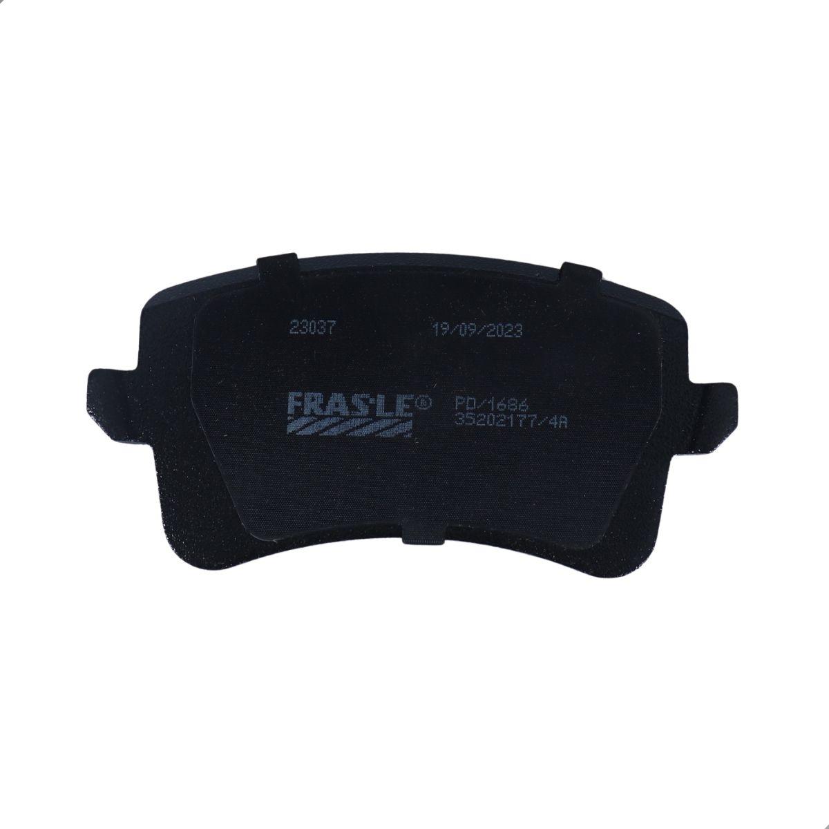 Pastilha Freio Traseira Audi A4 Q5 2008/ Fras-Le Pd1686