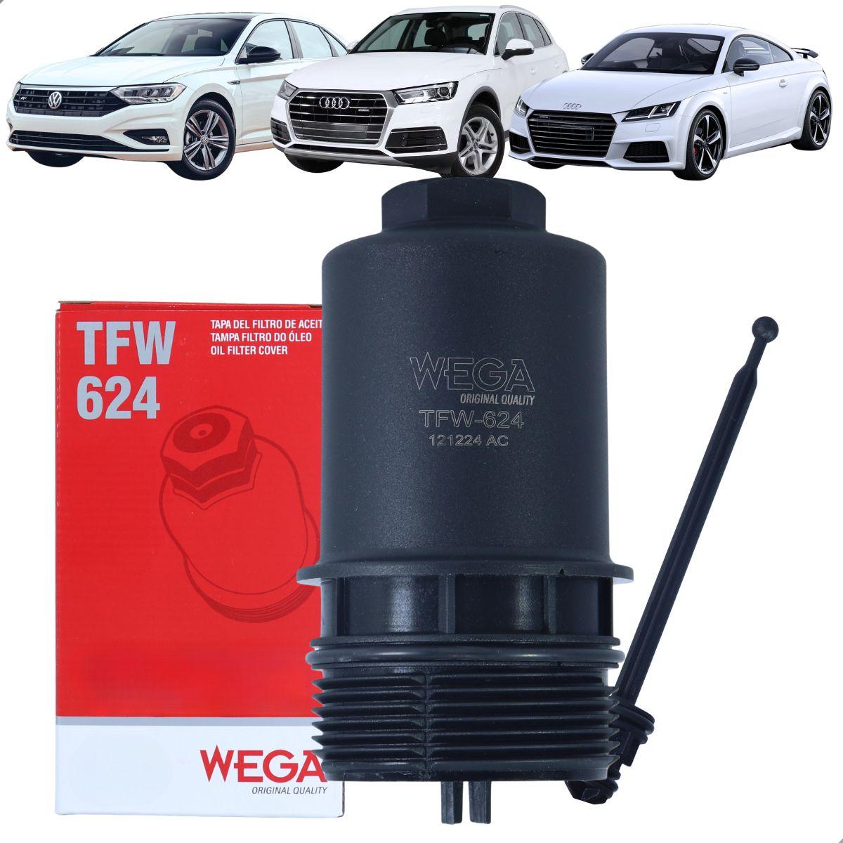 Tampa Filtro Oleo Wega A3 1.8 2013/ A4 2.0 2013/ Wega Tfw624
