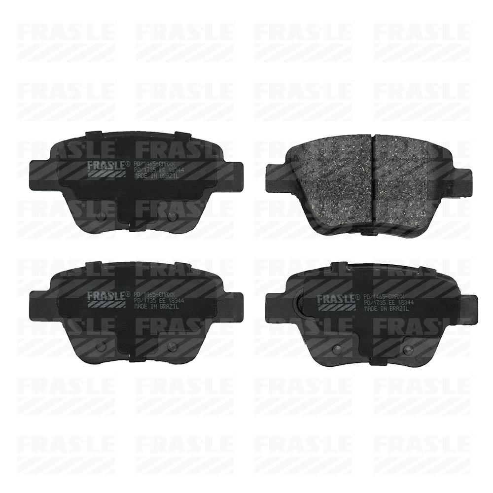 Pastilha De Freio Tras Ceramica Golf Jetta A3 Fras-Le Pd1465
