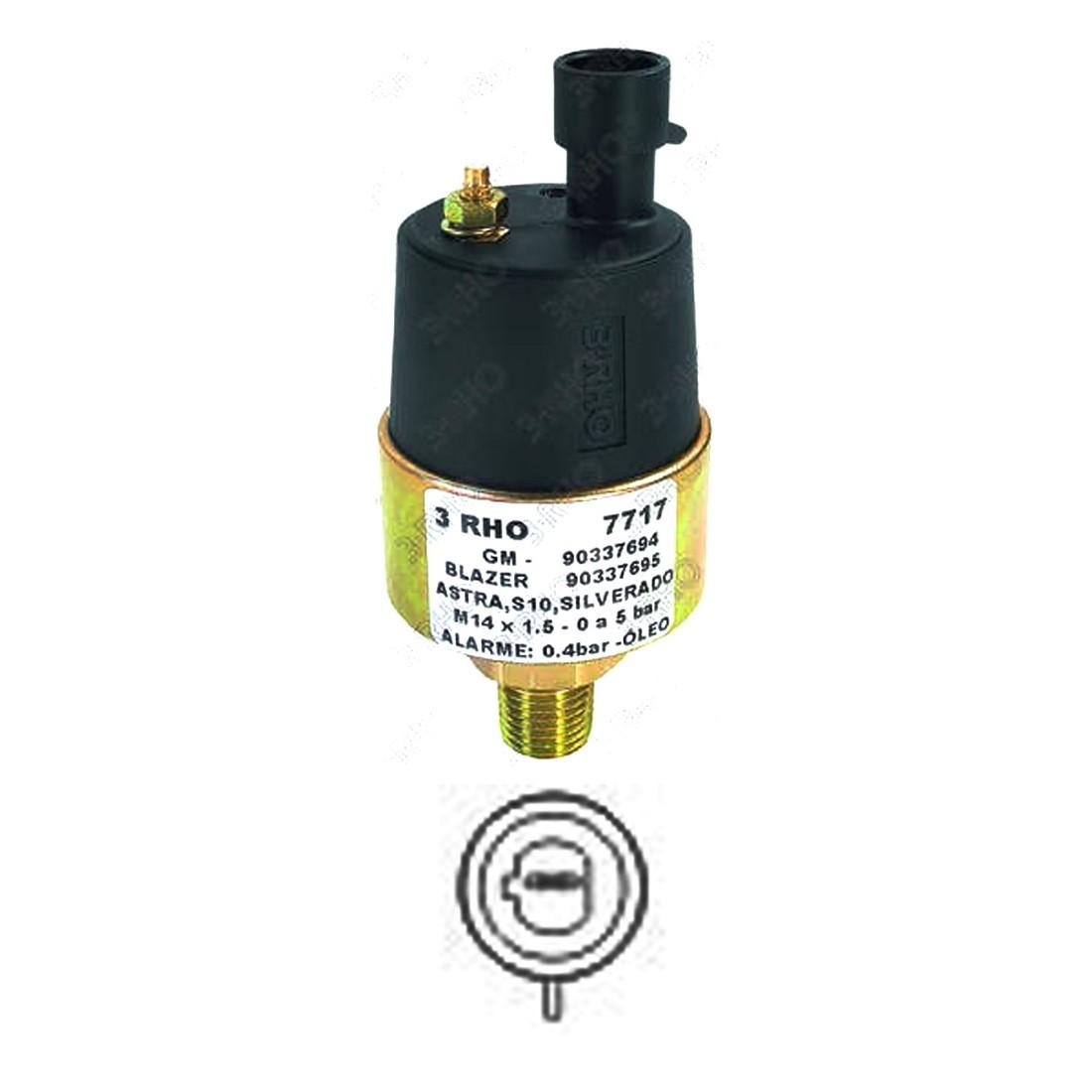 Sensor Pressao Kadette Astra Blazer S10 Silverado 3-Rho 7717