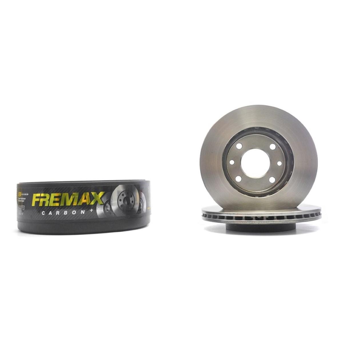 Disco De Freio Dianteiro Renault Clio Kangoo Megane R19 R21 Symbol Fremax Bd6572