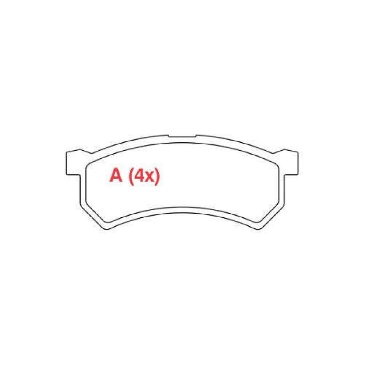 Pastilha De Freio Dianteira Renault Kwid 18/ Willtec Pw984