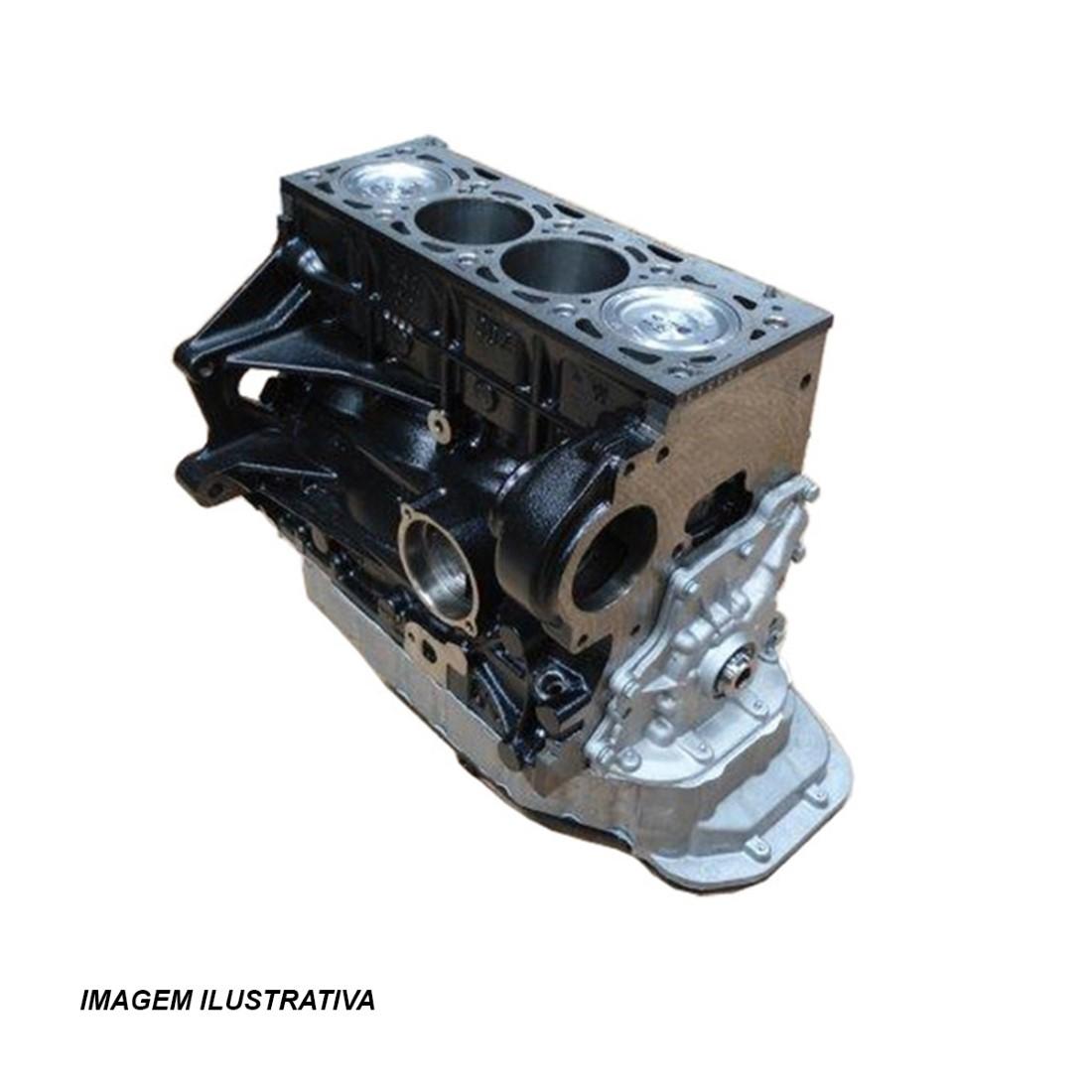Motor Completo S Cabecote Gol Fox 1.6 Ccr Vw 032100033J