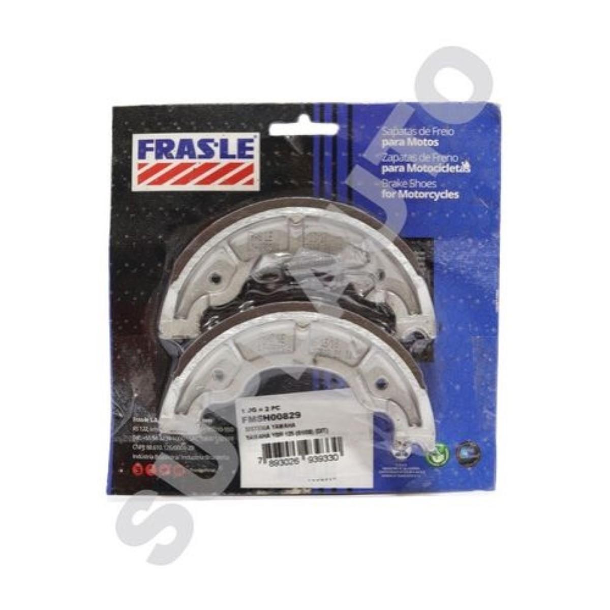Pastilha De Freio Ybr 125 Xt 125 Xtz 125 Frasle Fmsh00829