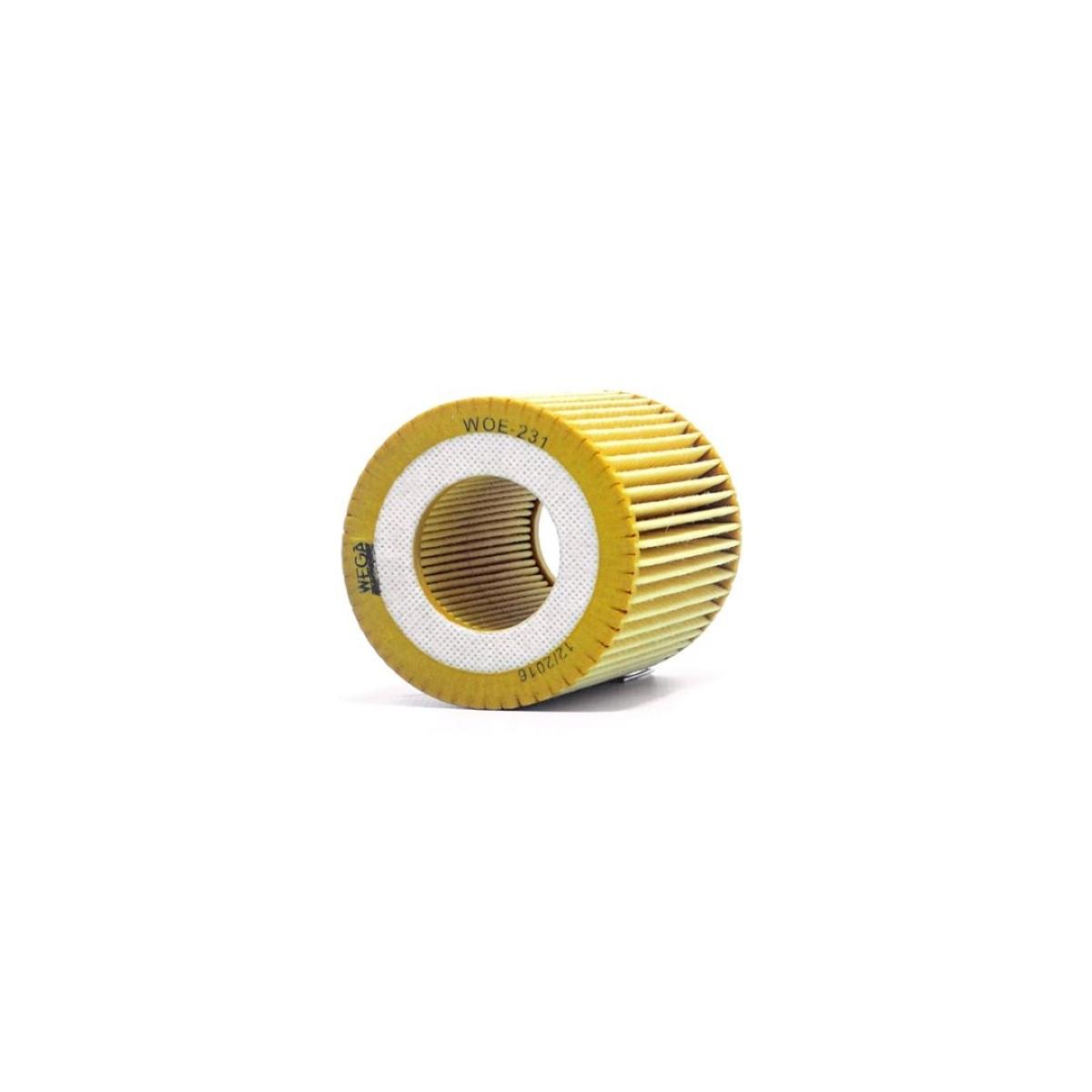 Filtro De Óleo Serie 1 Serie 3 Wega Woe231
