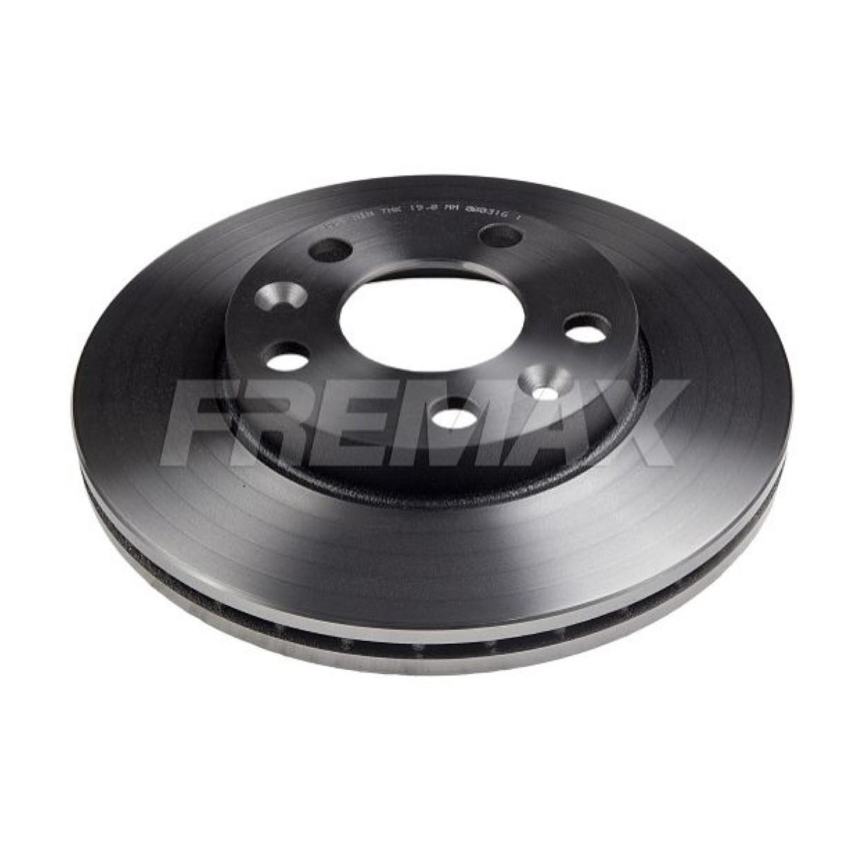 Disco De Freio Dianteiro Captur Duster Oroch Fremax Bd4009