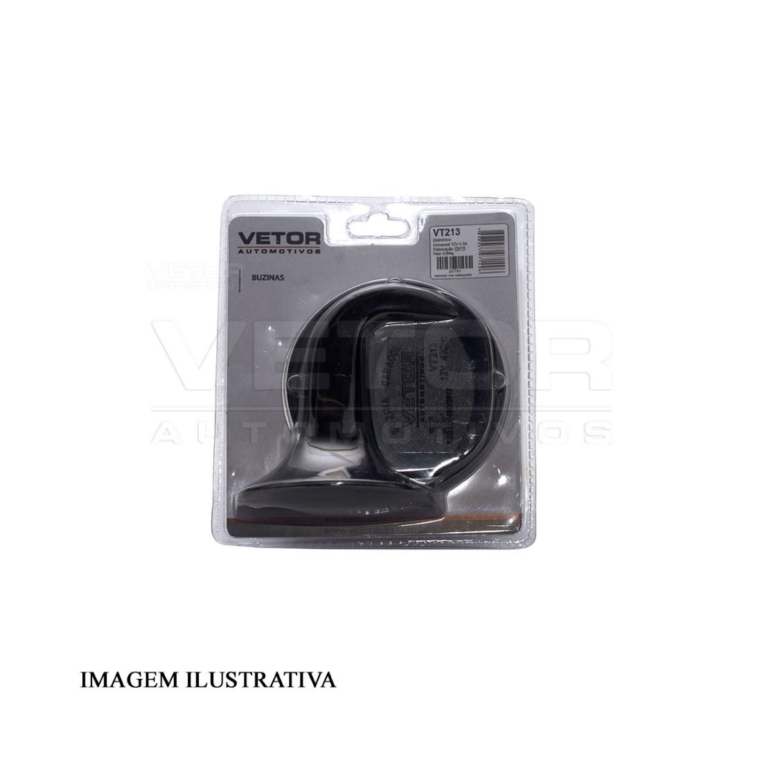 Buzina Individual Caracol Universal Vetor Vt213
