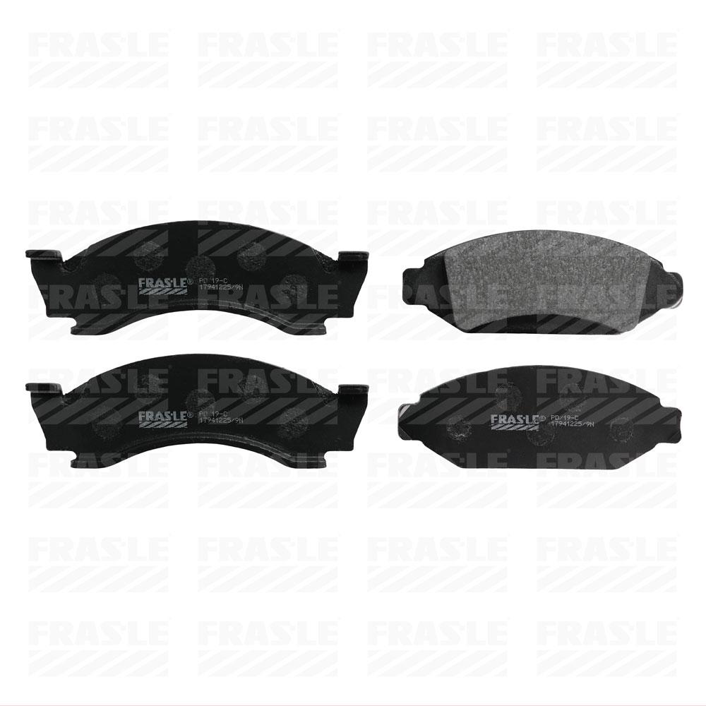 Pastilha De Freio Dianteira F1000 D20 /92 Fras-Le Pd19C