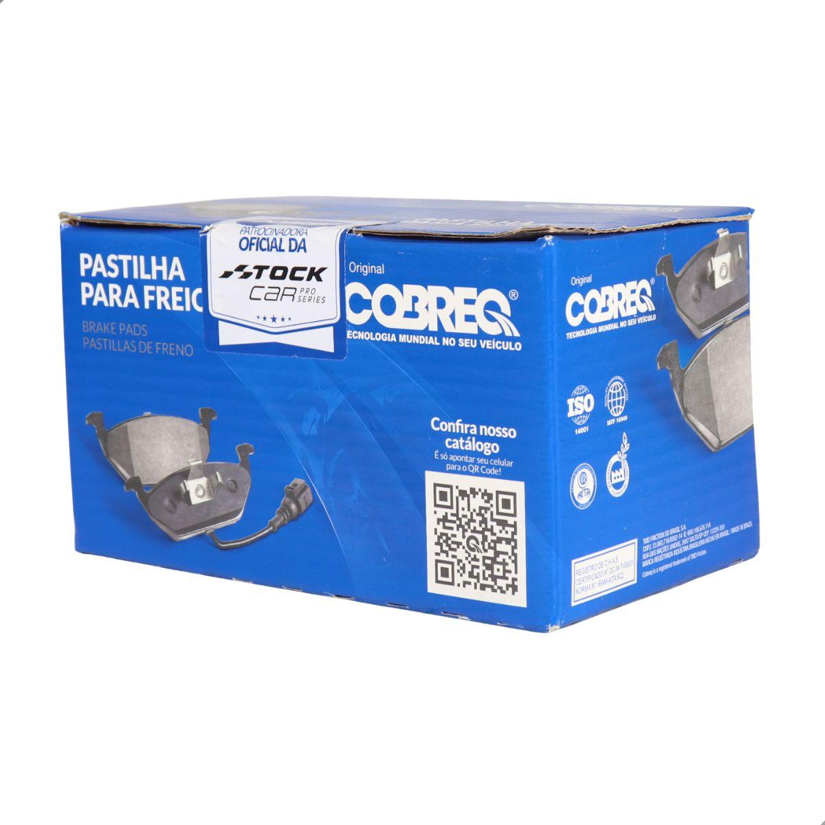 Pastilha De Freio Corolla Cross 2021/ Cobreq N2168