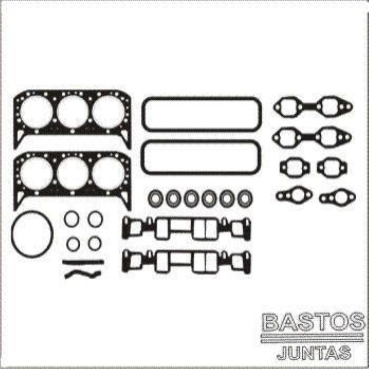 Junta Retifica S10 Blazer Vortec V6 4.3 1996 Bastos 1212105Pk