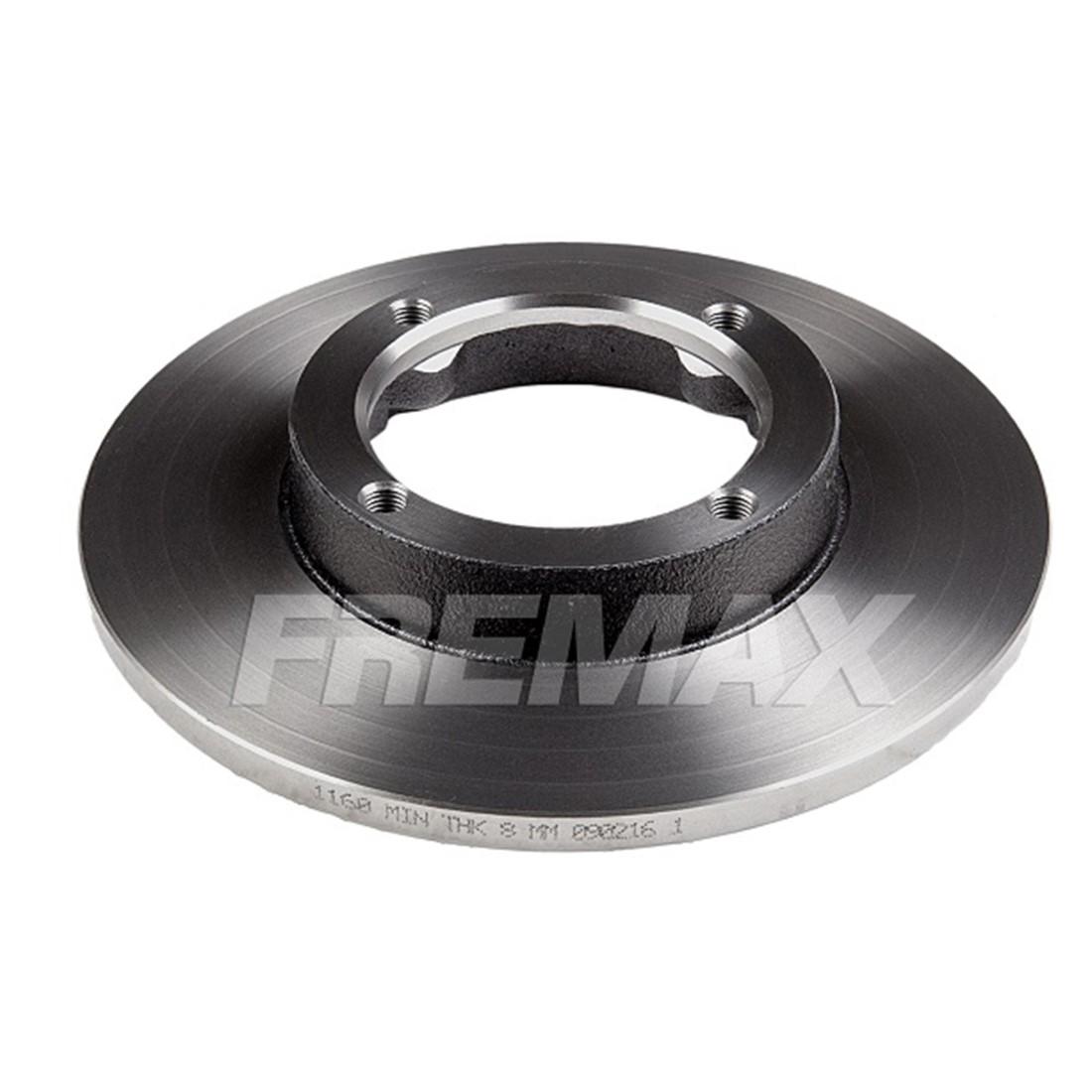 Disco Freio Dianteiro Towner 1.0 2010 2013 Fremax Bd1160