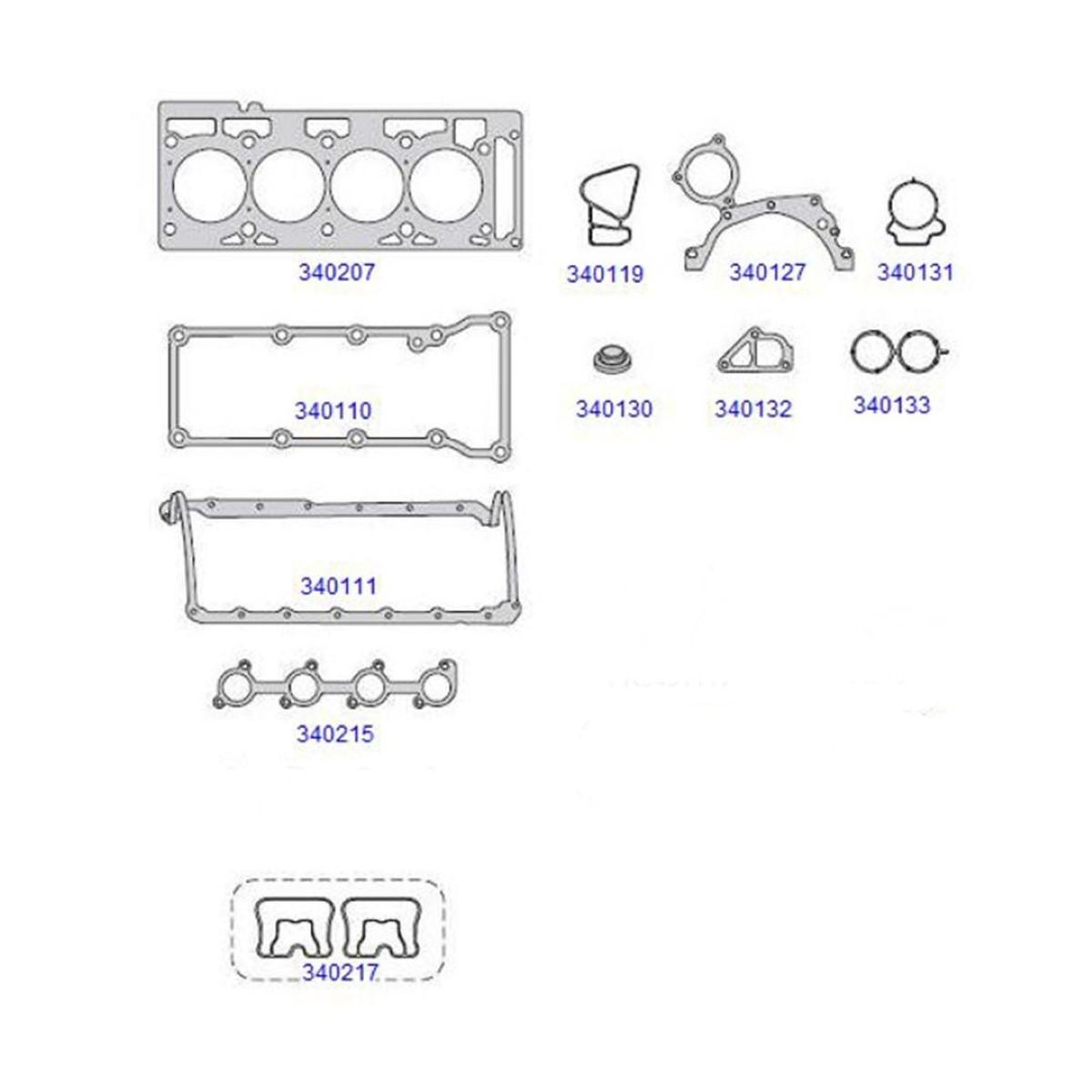 Junta Retifica Fiesta Ecosport Ka 1.6 1997/ Taranto 340295