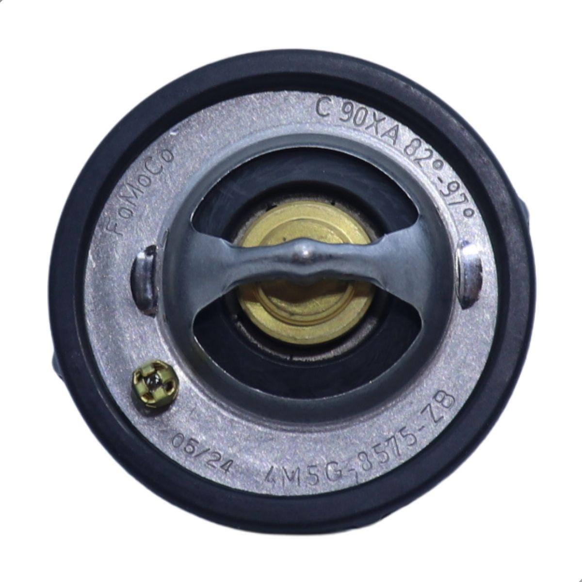 Flange Valvula Termostatica Novo Fiesta Focus Ford Be8Z8592B