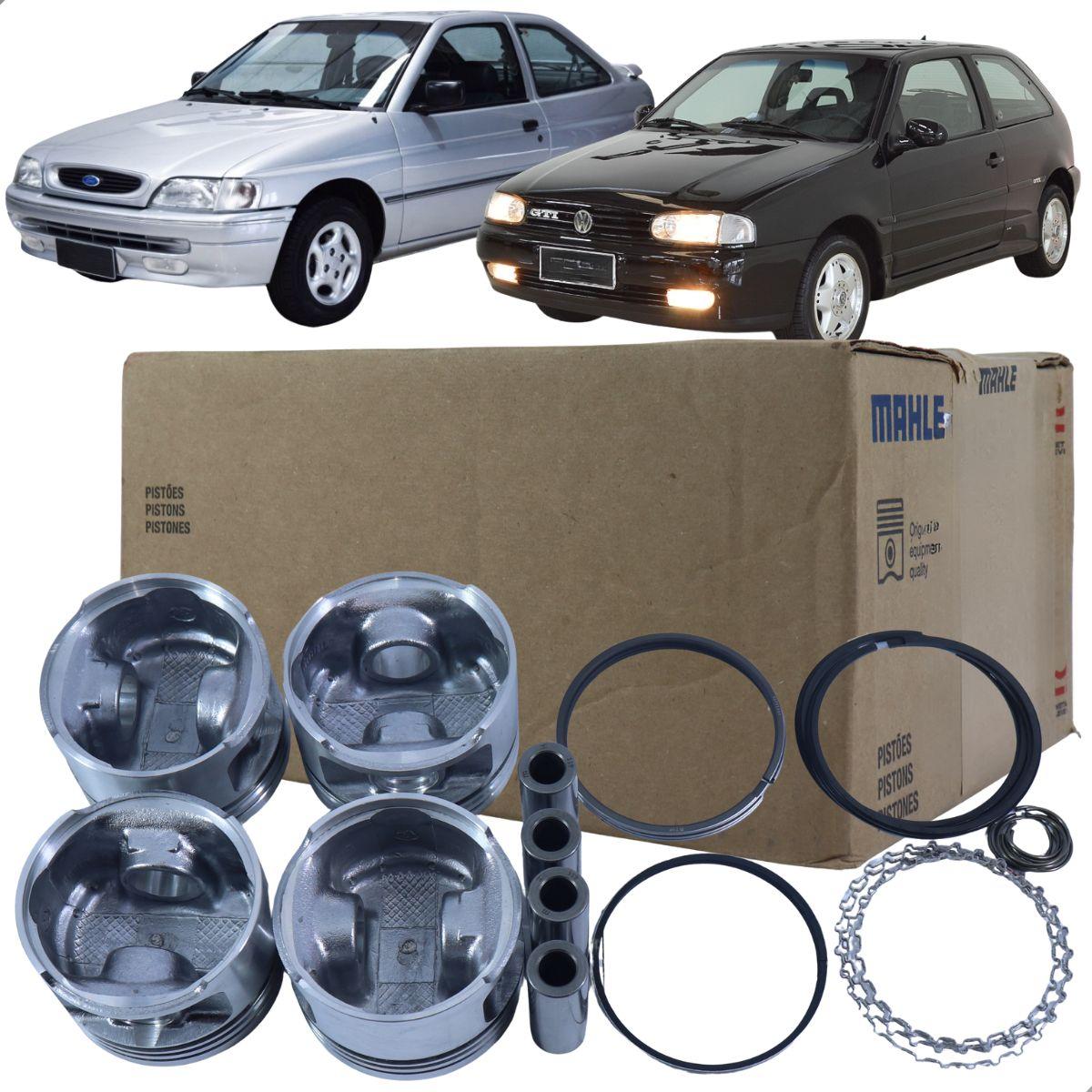 Pistao Gol Passat Santana Ap 1.8 Gasolina 1.00 Metal Leve Metal Leve Spa1495/1