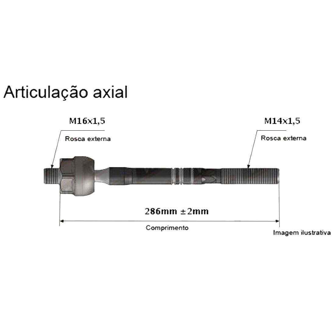 Axial Direcao Kia Clarus Sephia 1994/ Viemar 680039