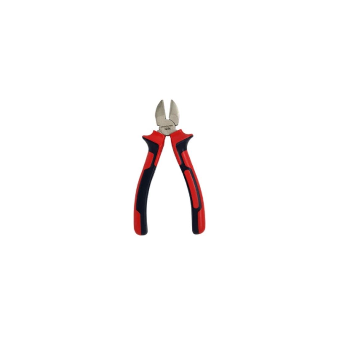 Alicate Corte Diagonal 152Mm Vermelho E Preto Western 7099/6