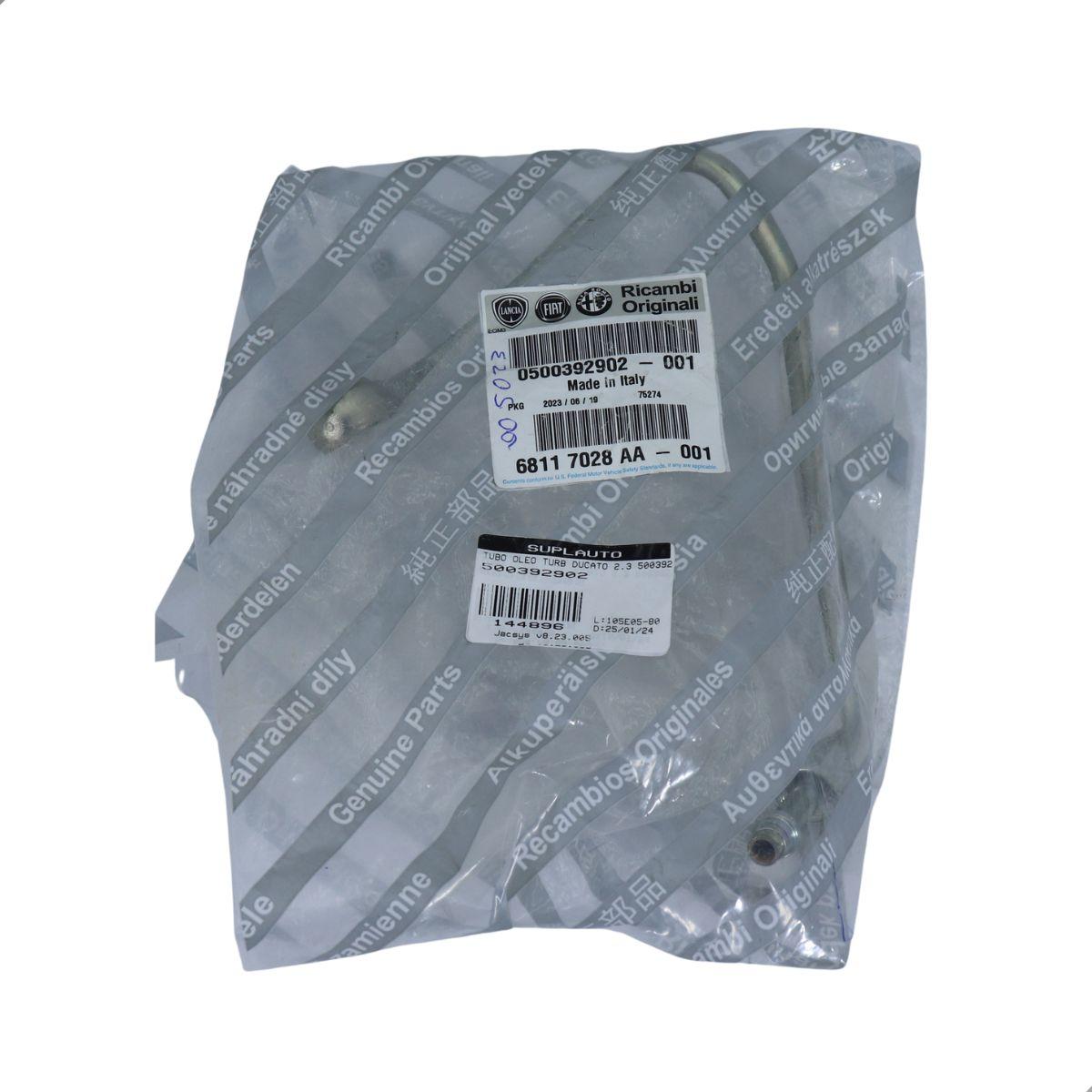 Tubo Oleo Turbina Fiat Ducato 2.3 Multijet Fiat 500392902