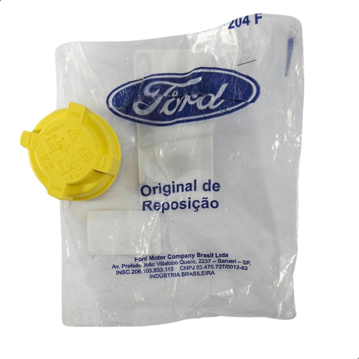 Tampa Do Reservatório Do Radiador Fiesta /02 Original Ford
