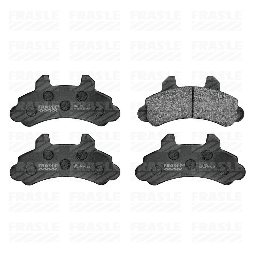 Pastilha De Freio D20 F1000 Fras-Le Pd105<Br>