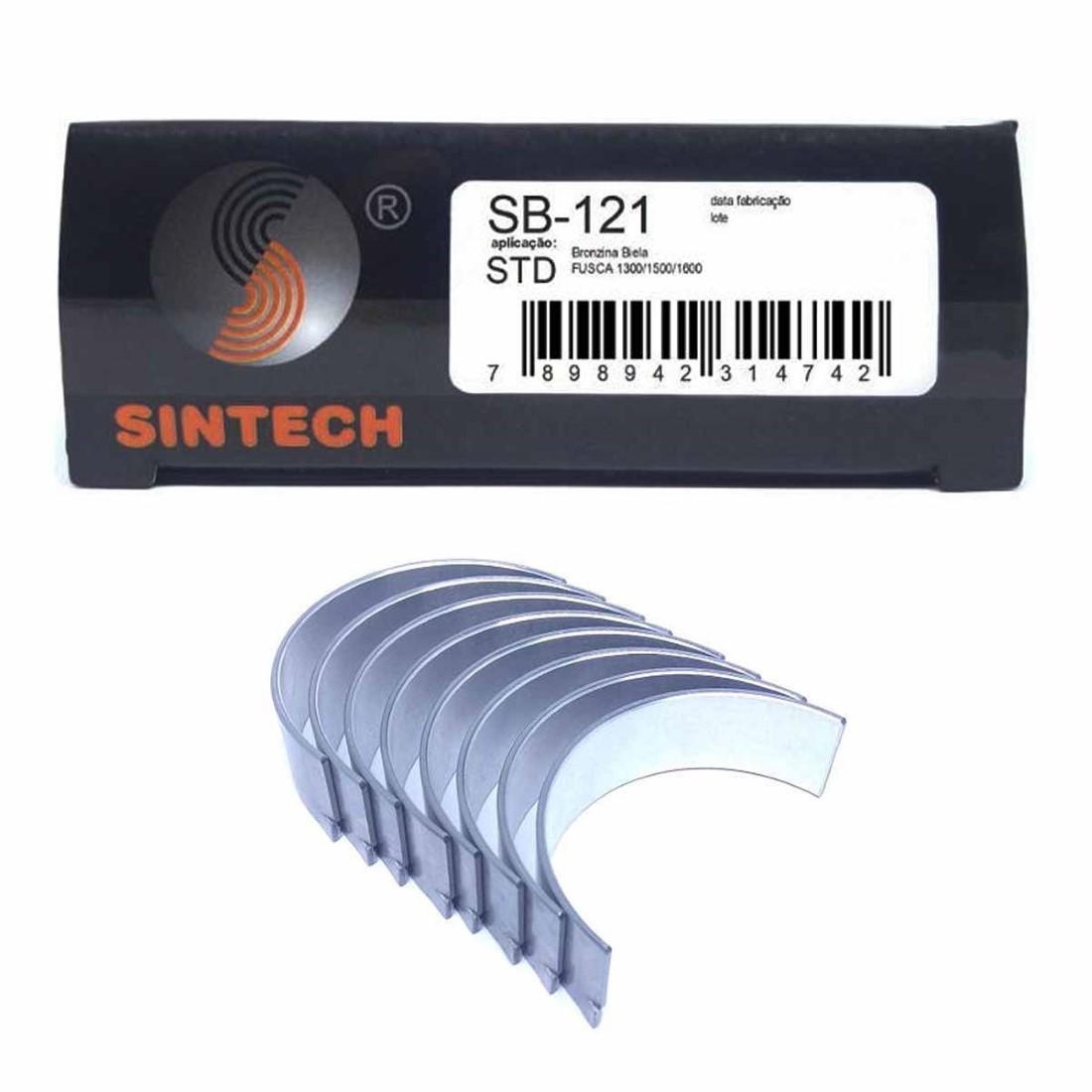 Bronzina Biela Brasilia Fusca Kombi 70/ Sintech Sb121/Std