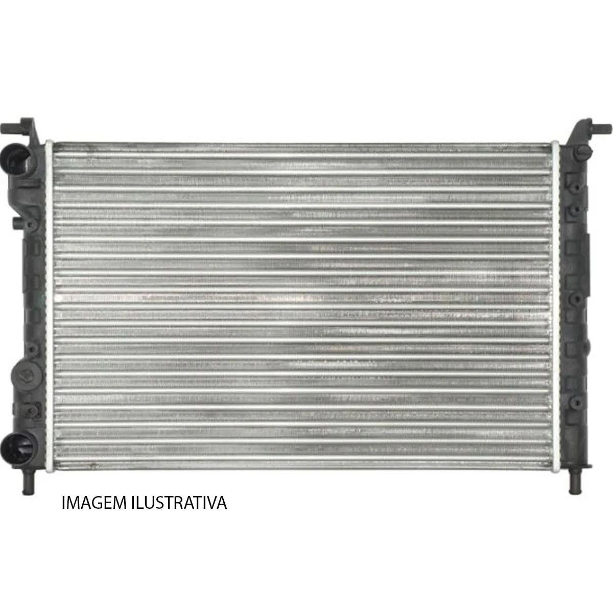 Radiador 206 1.0 1999/ Sem Ar Condicionado Visconde Rv2750