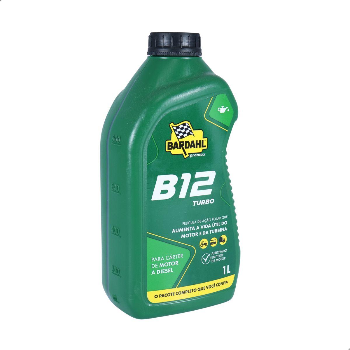 Aditivo De Oleo Bardahl B12 Diesel Turbo 1 Litro