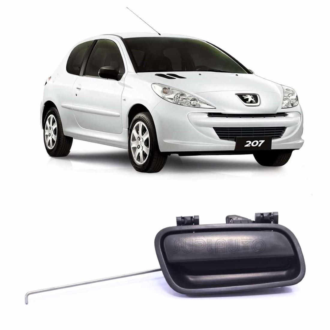 Macaneta Traseira Porta Esquerda Peugeot 207 206 Psa 9101S0