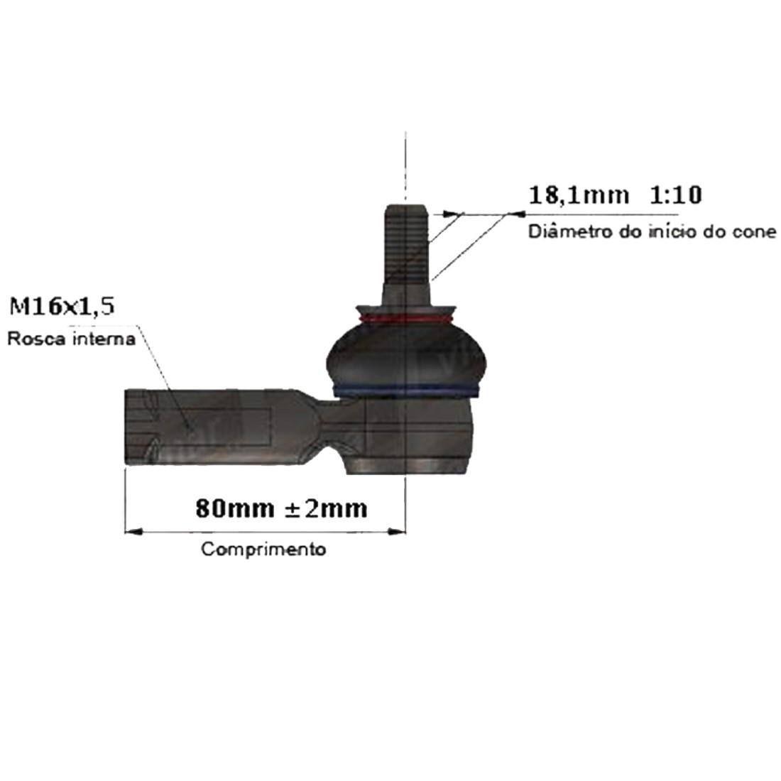 Terminal Direcao Ld Le Sprinter Daily 1997/ Viemar 335071
