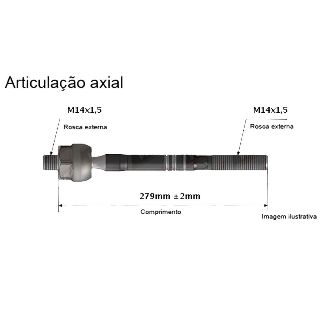 Axial Direcao Onix 2020/ Viemar 680660
