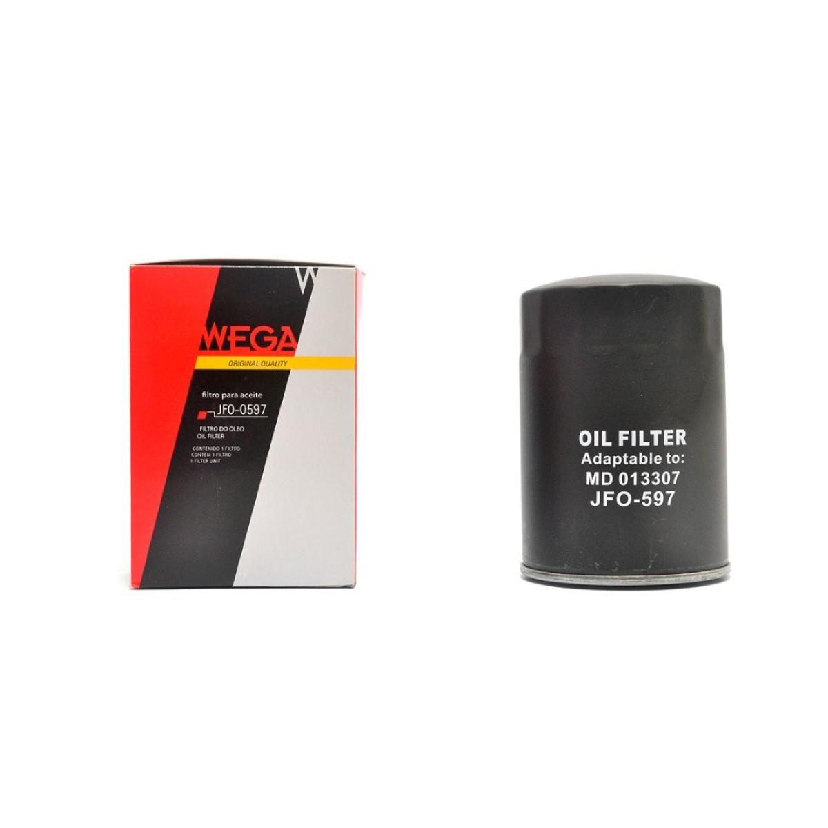 Filtro De Óleo Mitsubishi L200 Pajero Sport Wega Jfo597