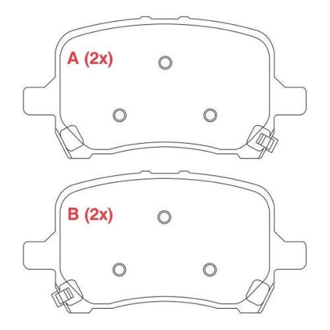 Pastilha Freio Dianteira Ceramica Malibu 2010/ Willtec Fp873