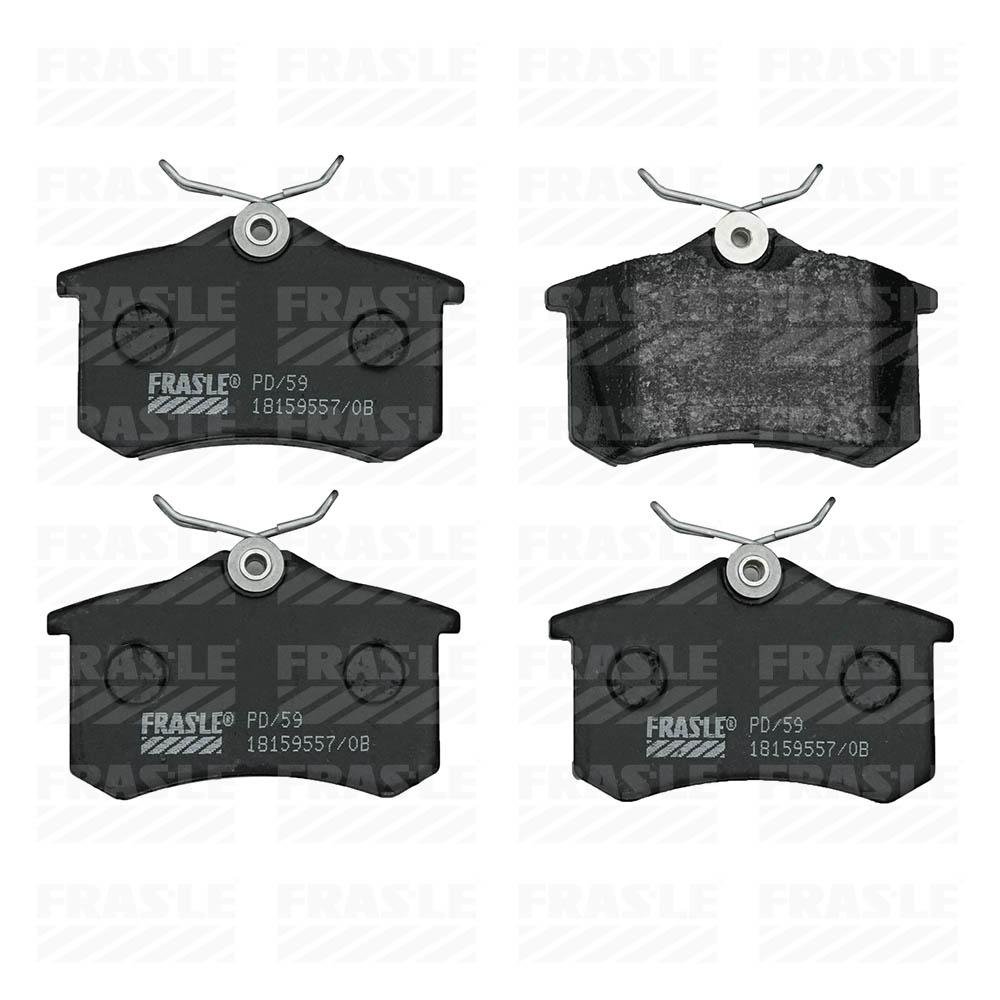 Pastilha Freio Traseira Peugeot 2008/ 308 C3 C4 Pd59 Frasle