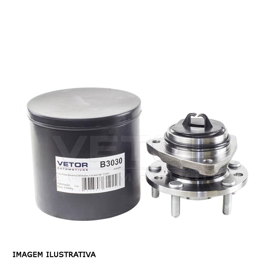 Cubo Roda Dianteiro Blazer S10 1998/2011 Vetor B3030