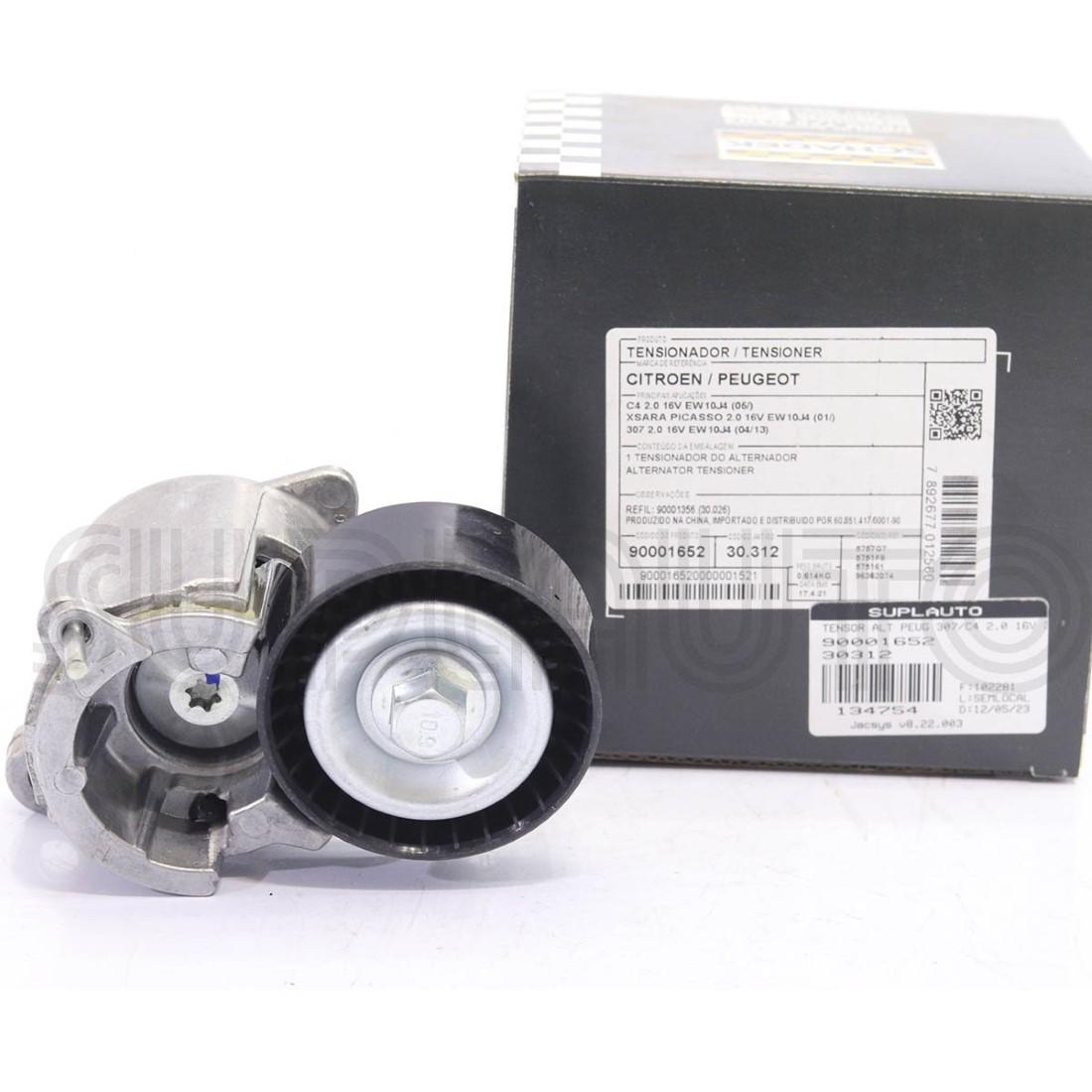 Tensor Alternador Peugeot 307 2.0 2004/2013 Schadek 90001652