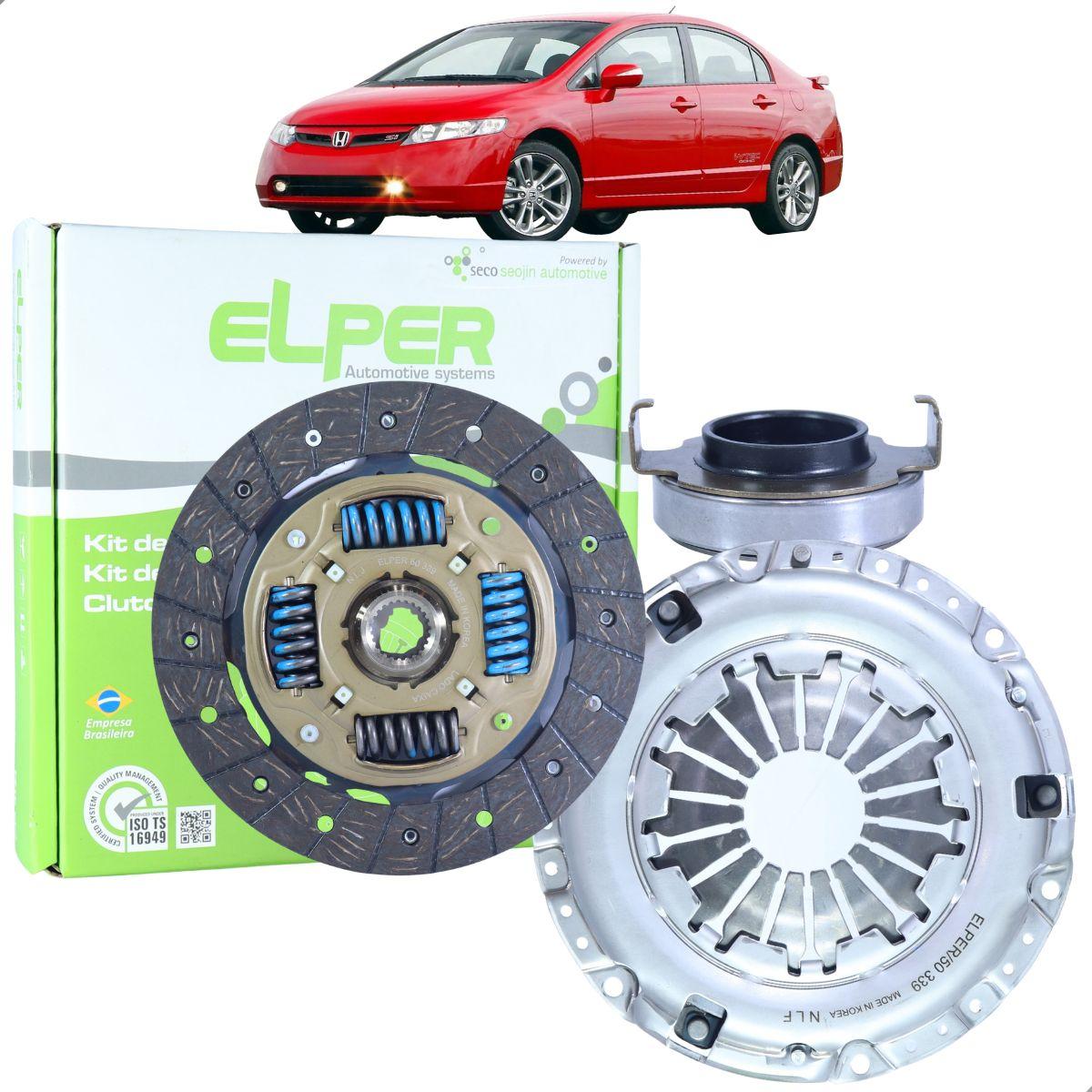 Kit Embreagem Civic Si 2.0 16V 2007/2011 Elper 80354