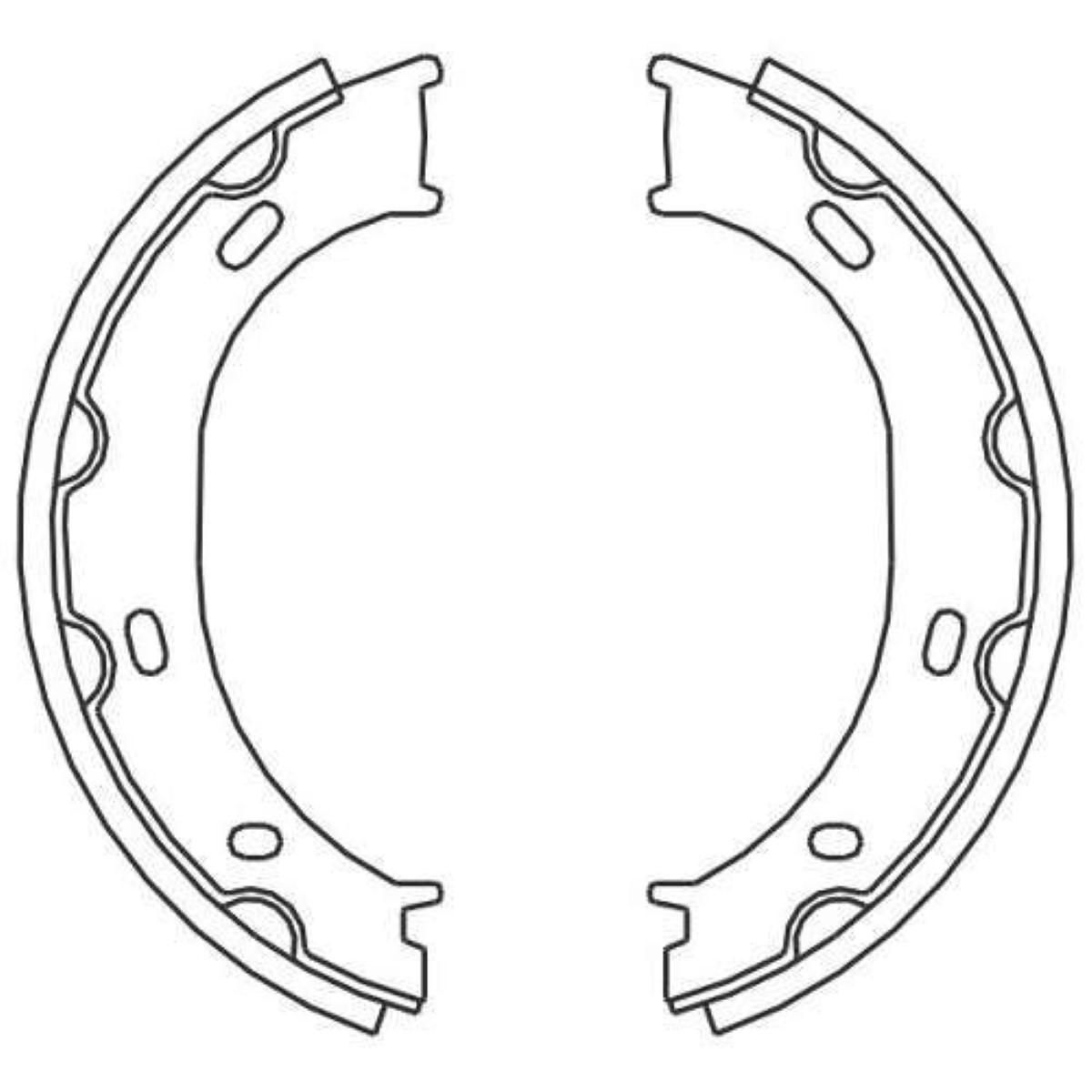 Sapata Freio Mb Sprinter 312 1999/ Willtec Sw118