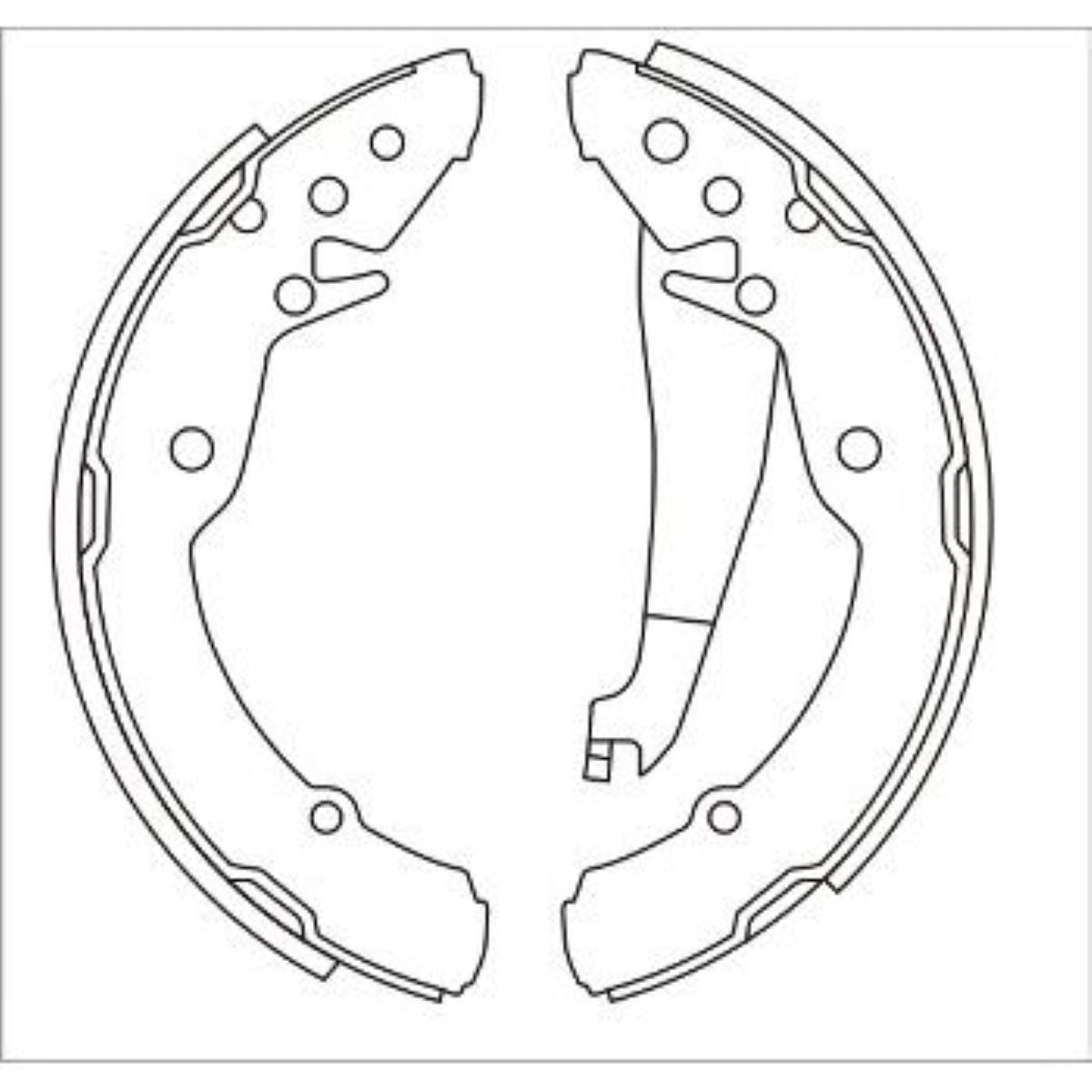 Pastilha De Freio Traseira Vw Saveiro Frasle Vw280Cpa