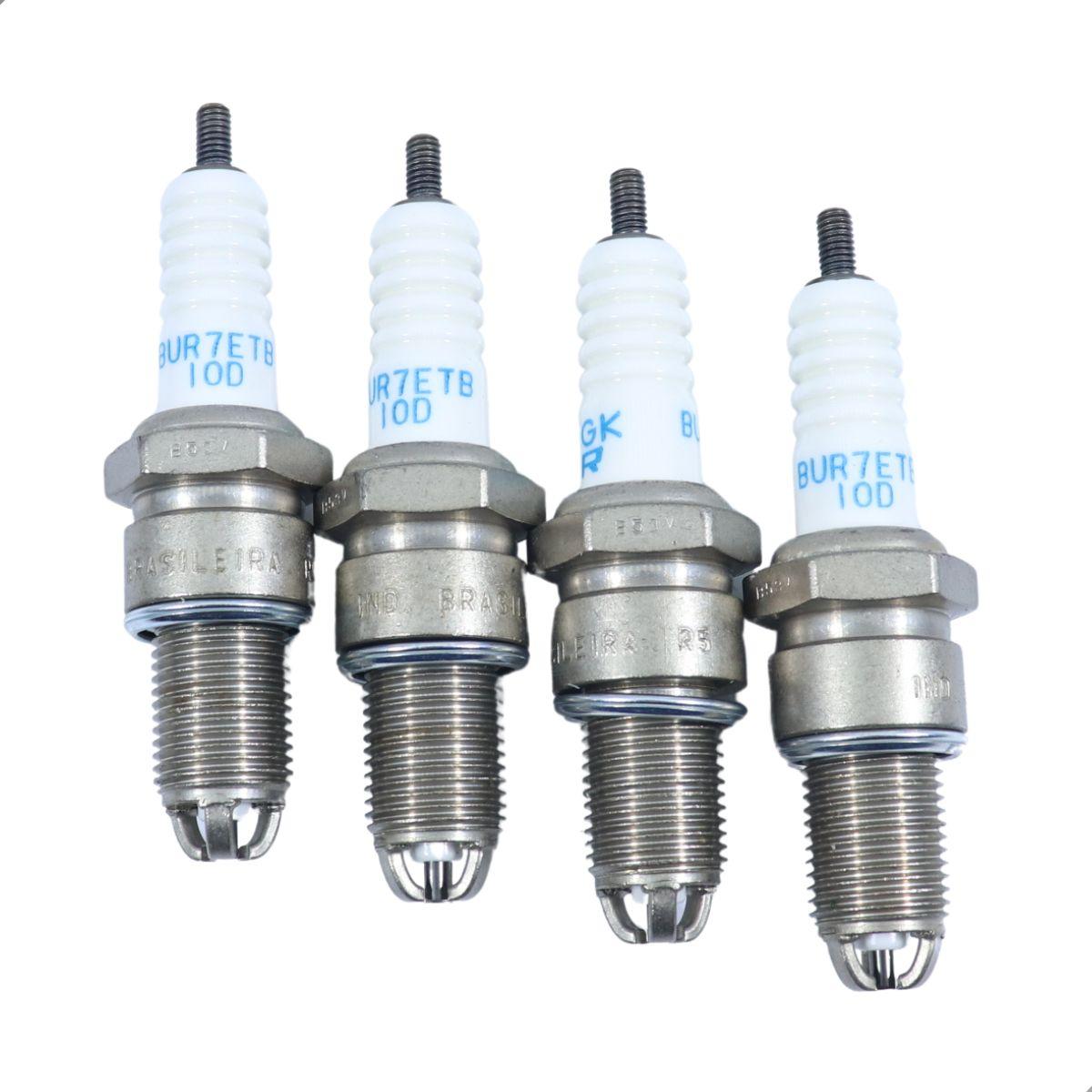 Vela De Ignição Gol Kombi Parati Santana Saveiro Ngk Bur7Etb10