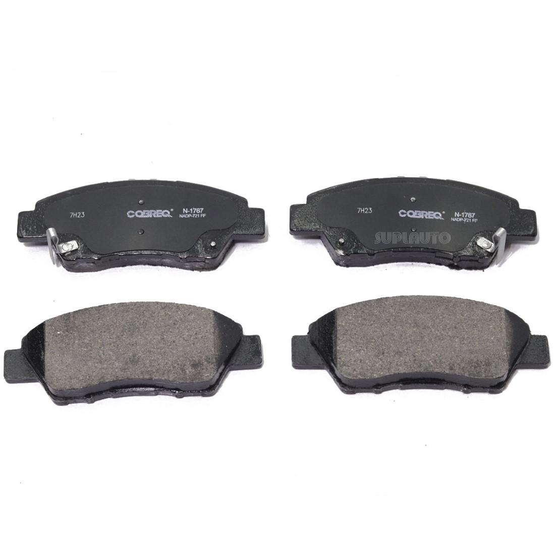 Pastilha De Freio Honda Fit 2014/ Cobreq N1767