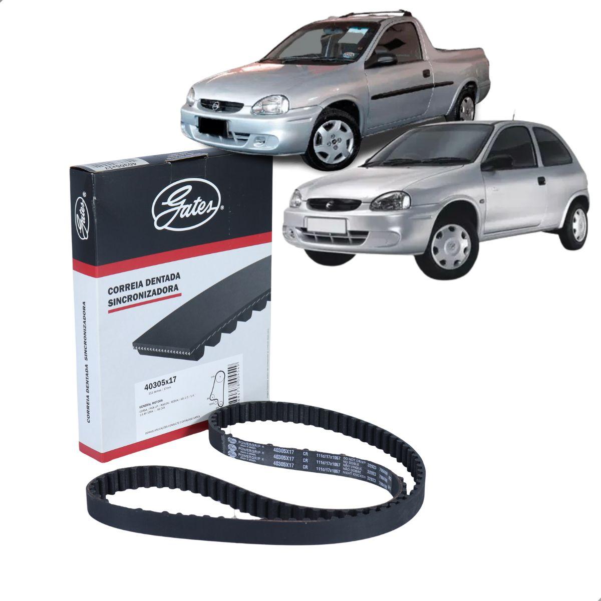 Correia Dentada Gm Corsa 8V 1.0 1.4 1.6 94/96 Gates 40305X17