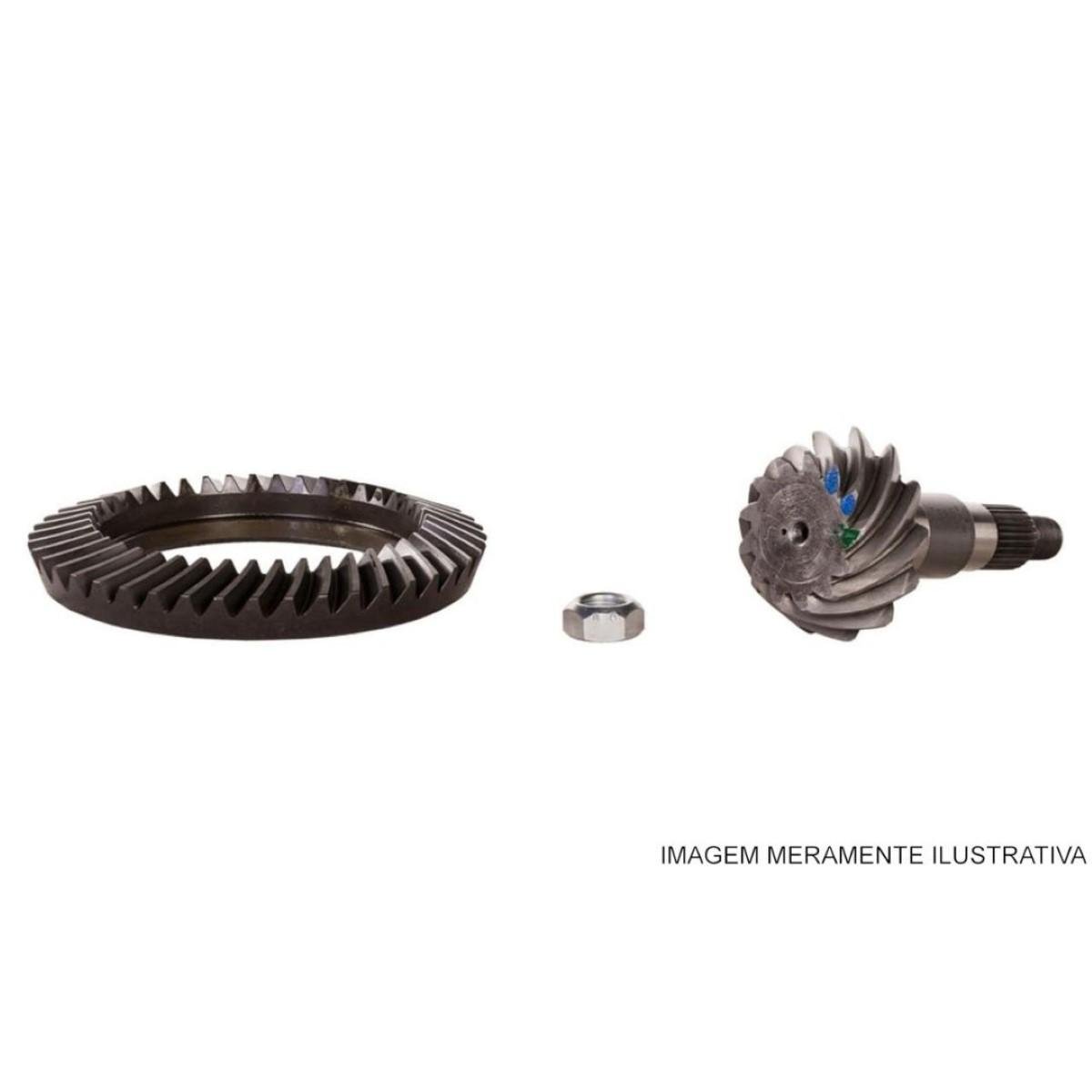 Coroa E Pinhao F1000 D20 13X43 Dana 46 Albarus 738661X